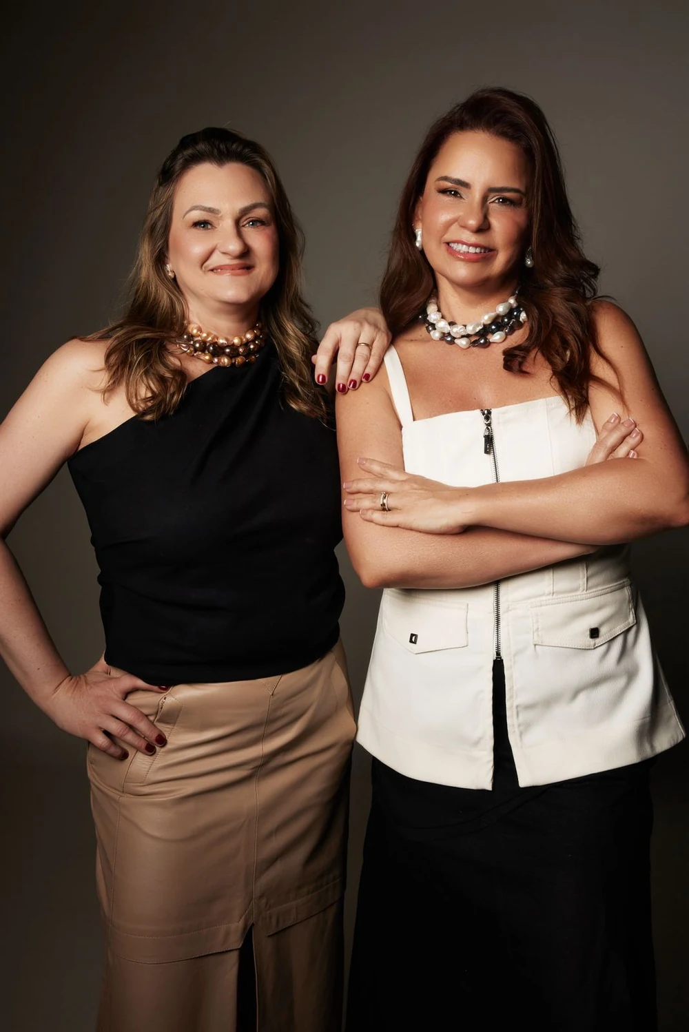 As duas fundadoras da Luz no Look