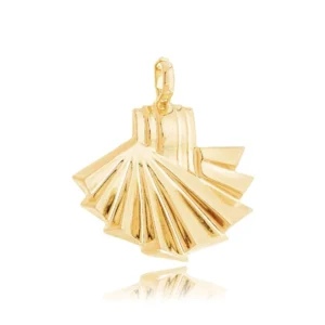 Pingente Oasis Ventos Banhado a Ouro 18K